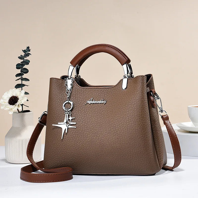 شنطة يد عملية للنساء - New Wholesale 2024leather Fashion Quilte