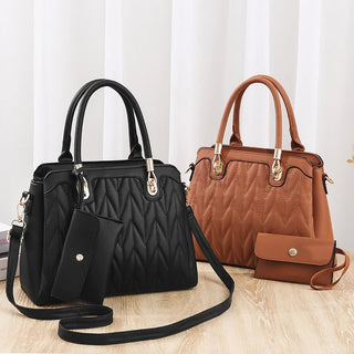 شنطة يد فاخرة للنساء - New Wholesale Fashion Quilted Leather La