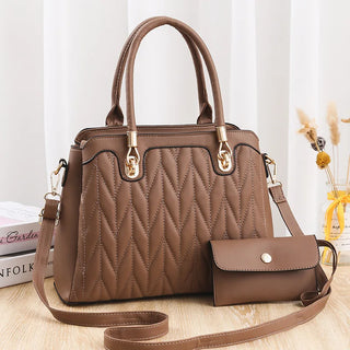 شنطة يد فاخرة للنساء - New Wholesale Fashion Quilted Leather La