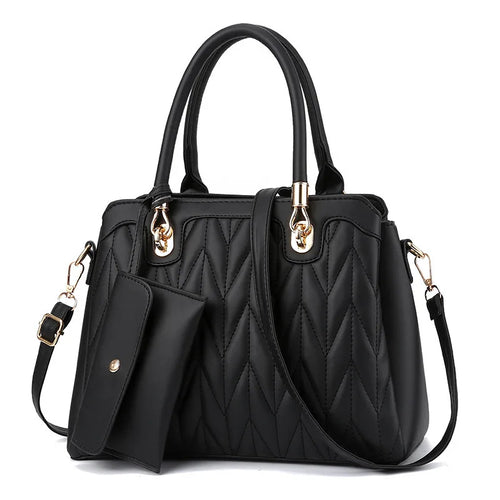 شنطة يد فاخرة للنساء - New Wholesale Fashion Quilted Leather La