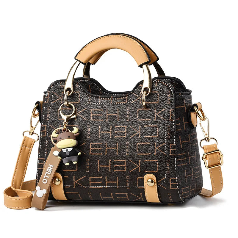 شنطة نسائية كاجوال للنساء - New Wholesale Luxury Leather Brand Women