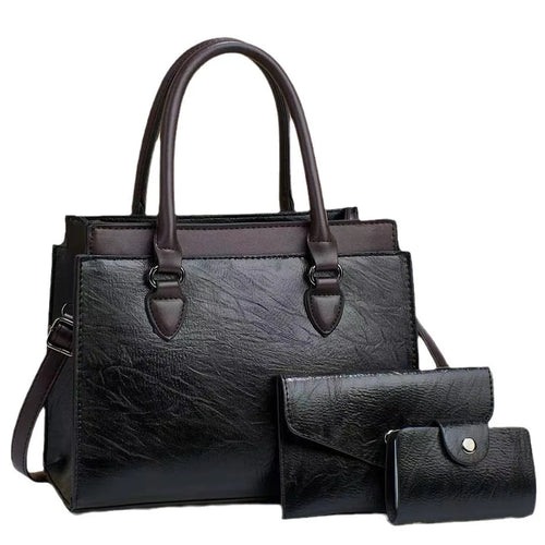 شنطة جلد أنيقة للنساء - New Wholesale Luxury Leather Fashion Qui