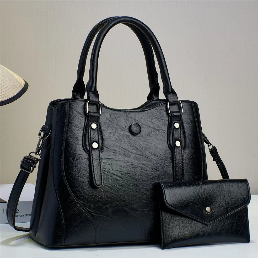 شنطة كتف شيك للنساء - New Wholesale Luxury Leather Fashion Qui