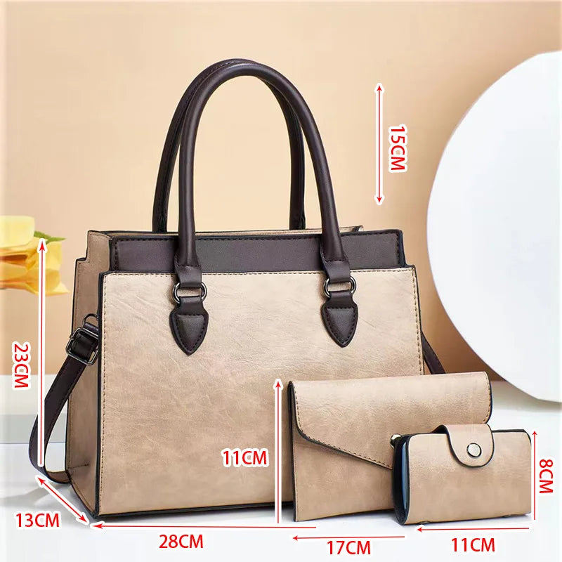 شنطة جلد أنيقة للنساء - New Wholesale Luxury Leather Fashion Qui