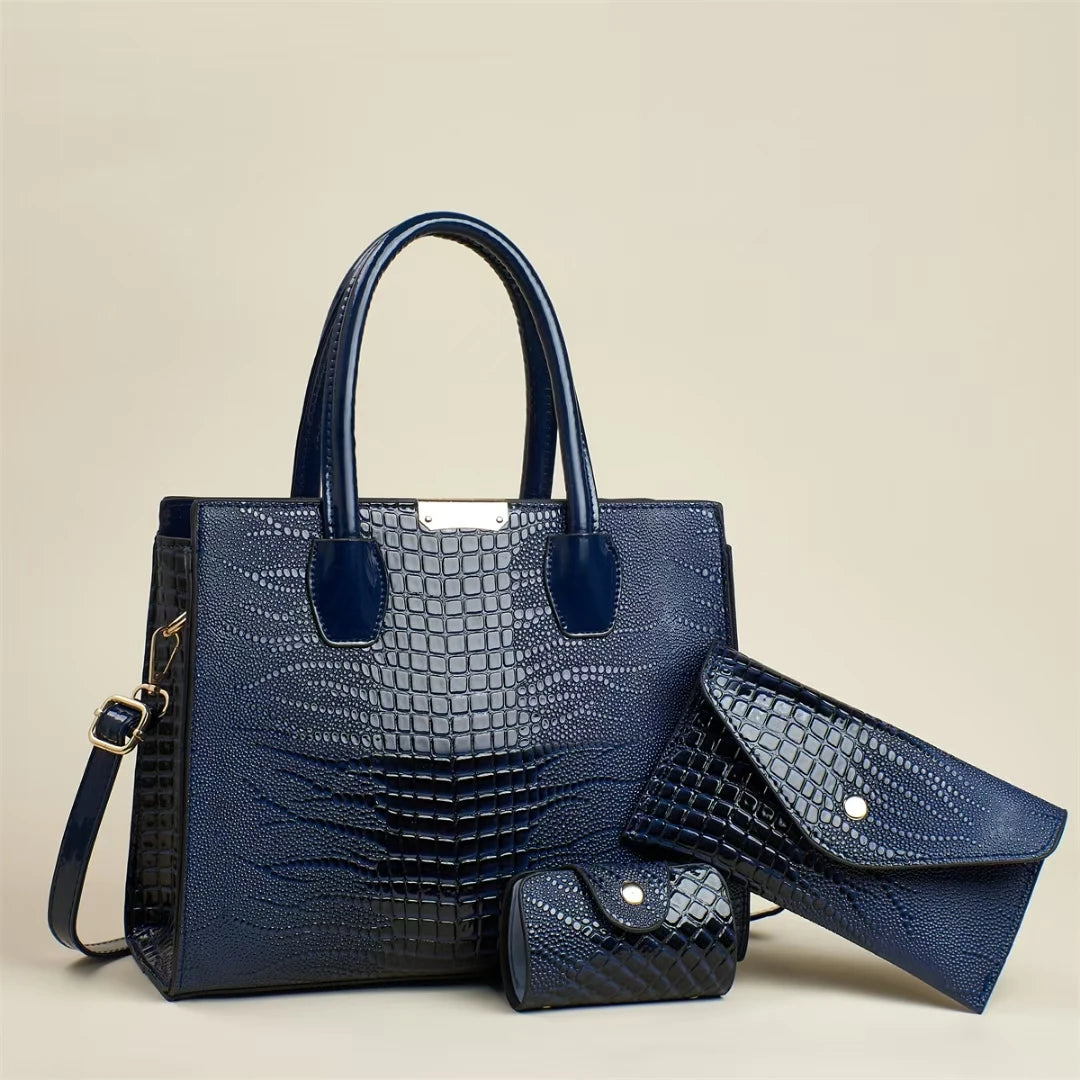 شنطة سهرة عصرية للنساء - New Wholesale Luxury Leather Fashion Qui