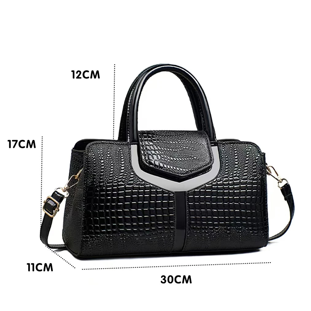 شنطة يد كلاسيك للنساء - New Wholesale Luxury Leather Fashion Qui