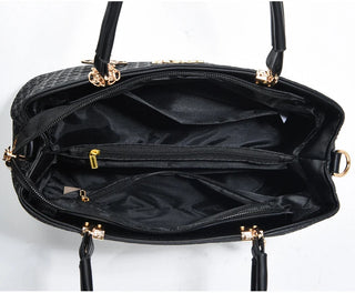 شنطة كروس شيك للنساء - New Wholesale Luxury Tote Bags Leather F