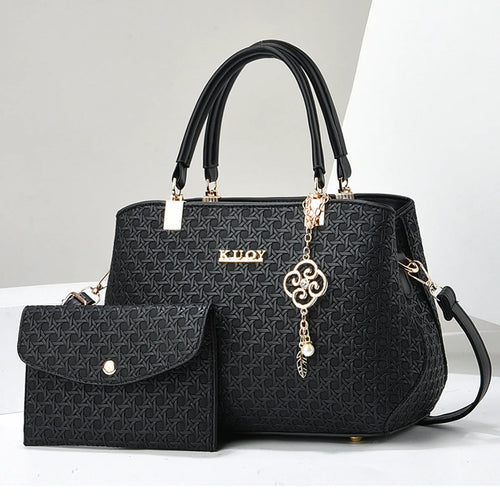 شنطة كروس شيك للنساء - New Wholesale Luxury Tote Bags Leather F