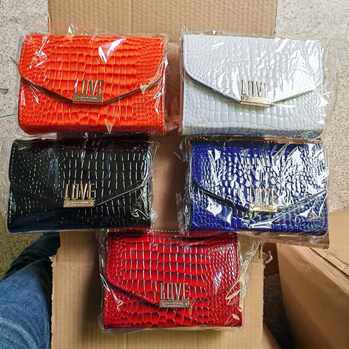 شنطة كروس أنيقة للنساء - New Wholesale Women Hand Bags PU Leather
