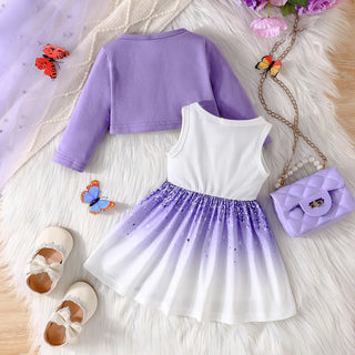 جديد شتاء collection ladies baby طقم قطعتين أكمام طويلة solid color coat with cotton suspender جيب shawl for ربيع خريف