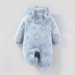newborn baby clothing شتاء warm rompers toddler أولاد بنات أكمام طويلة velvet thick jumpsuits baby ناعم sleepwear