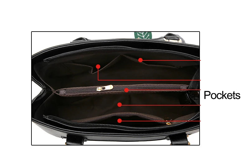 شنطة كتف أنيقة للنساء - Newest Fashion Crossbody Leather Shoulde