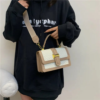 شنطة جلد كلاسيك للنساء - Newest Fashion Mini Crossbody Shoulder B