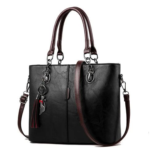 شنطة كتف مميزة للنساء - Newest Fashion PU Leather Fashion Ladies
