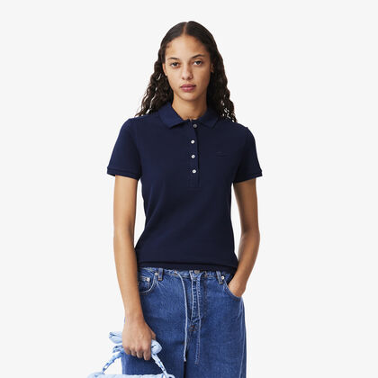 قميص بولو  بيكيه ميني L.12.d بقصّة ضيقة ومطاطة Lacoste