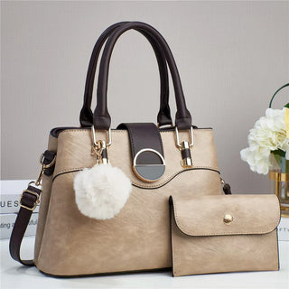 شنطة نسائية كاجوال للنساء - PU Leather Large Capacity Ladies Hand Ba