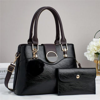 شنطة نسائية كاجوال للنساء - PU Leather Large Capacity Ladies Hand Ba