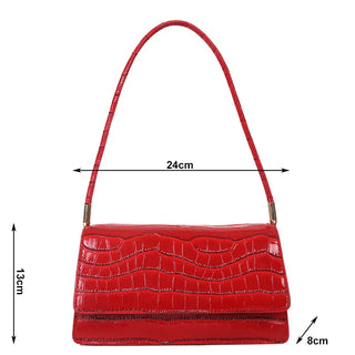 شنطة جلد ترند للنساء - Solid Colors Ladies Luxury Bag Classical