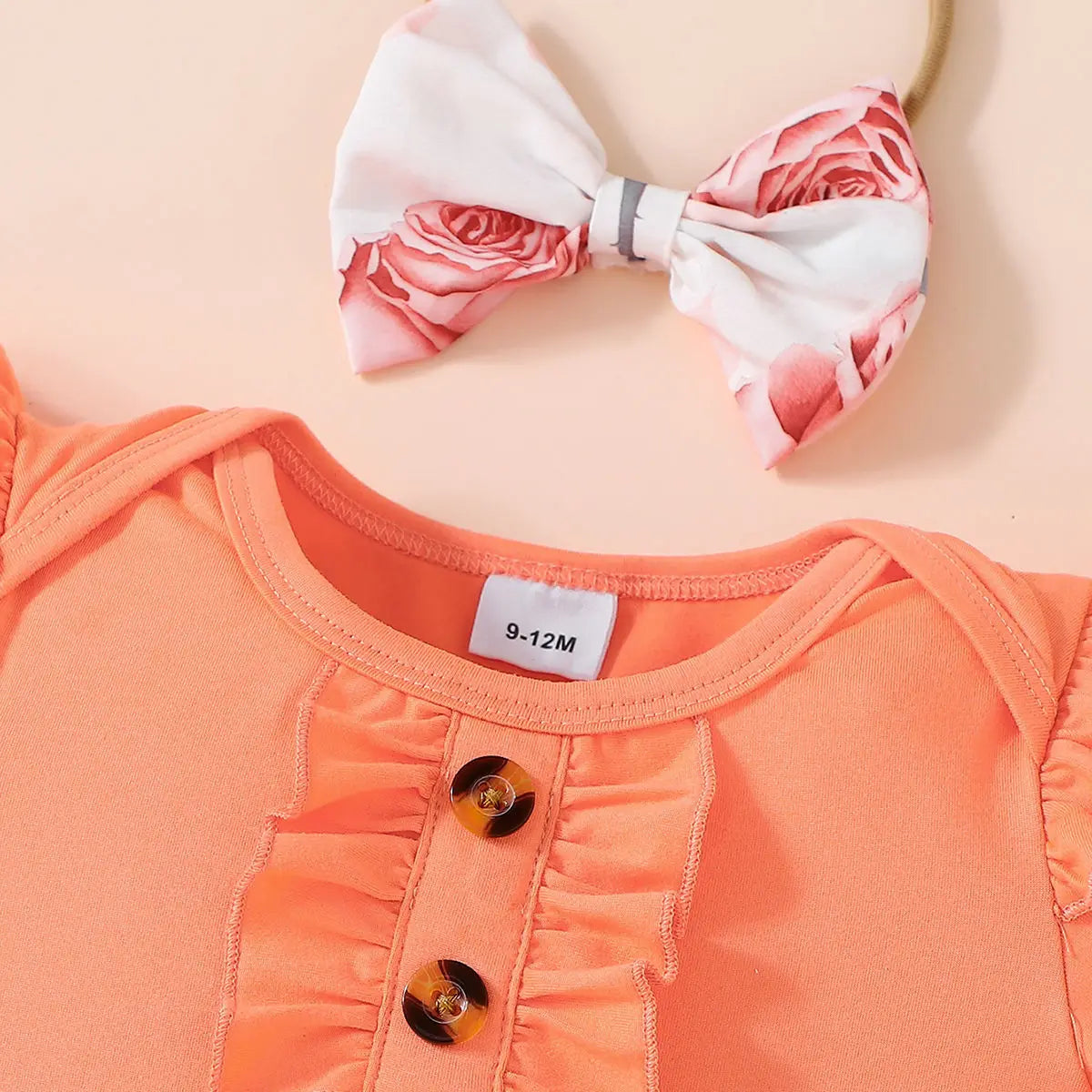 صيف cotton clothing طقم for baby بنات button بليسيه side أكمام قصيرة ha coat flower bow half-length cake جيب 3pcs طقم