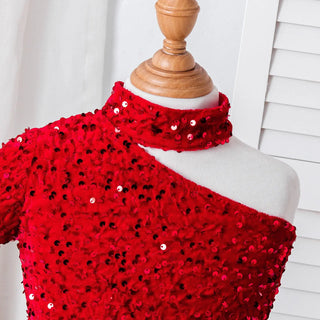 صيف cute بنت كاجوال بدلة baby child hanging neck shoulder sequin أكمام قصيرة unkempt cotton جيب