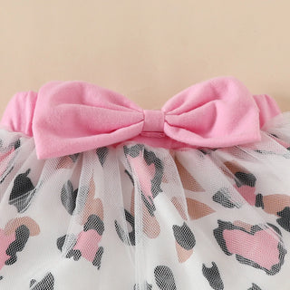 صيف infant newborn clothing طقم baby بنت bodysuit leopard تل bowknot جيب headband-أكمام قصيرة cotton 3pcs