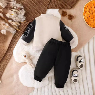 صيف جديد ins cross-border e-commerce foreign trade hot-selling sports ولد clothing street super cool two-piece بدلة