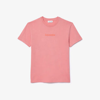 تي شيرت جيرسيه قطني ناعم بطباعة عتيقة Lacoste