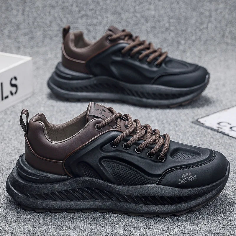 حذاء رياضي رجالي – جلد صناعي