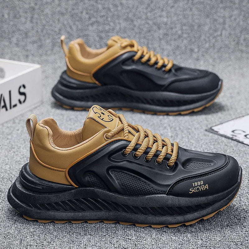 حذاء رياضي رجالي – جلد صناعي