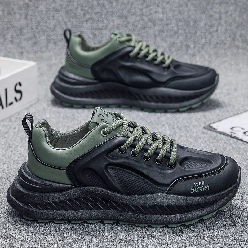 حذاء رياضي رجالي – جلد صناعي