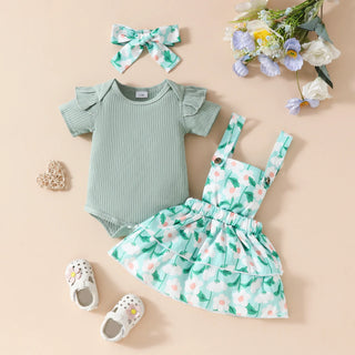 unisex newborn baby rompers طقم بنات bodysuit romper & جيب woven fabric for ربيع خريف season