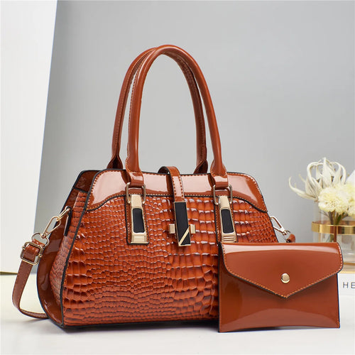 شنطة يد فاخرة للنساء - Wholesale Girls Golden Custom logo Moder