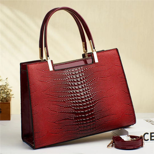 شنطة يد مميزة للنساء - Wholesale Ladies PU Leather Fashion Shou