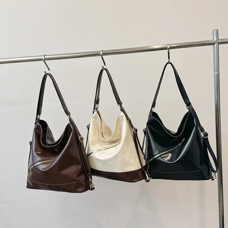 شنطة جلد أنيقة للنساء - Wholesale Trendy Tote Bags Ladies PU Lea