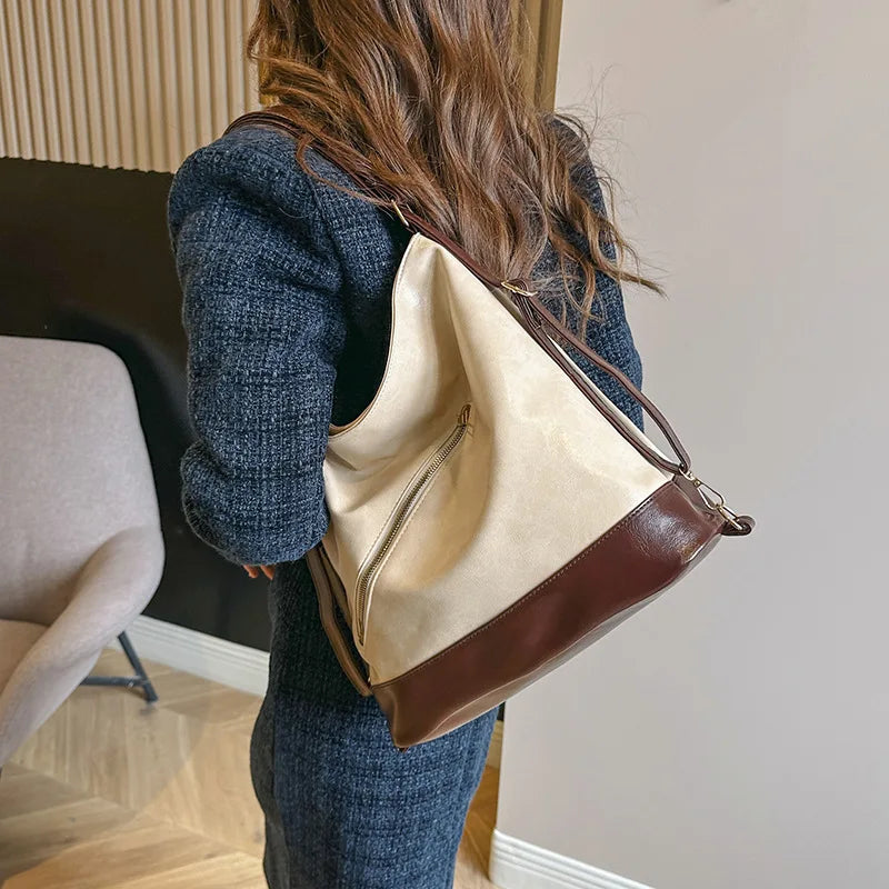 شنطة جلد أنيقة للنساء - Wholesale Trendy Tote Bags Ladies PU Lea