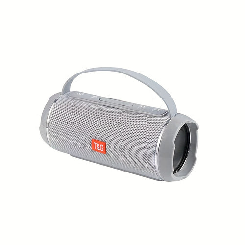 سماعة لاسلكية محمولة T&G TG116C، 5 واط * 2 عالية الطاقة، تصميم عمودي لاسلكي، USB/TF/راديو FM، ستيريو باس قوي، تتصل بالهاتف/التابلت/التلفزيون حتى 10 أمتار، بطارية قابلة للشحن 1200 مللي أمبير، قناة 5.0، بدون شاحن، شحن عبر USB، لاسلكية، مثالية للاستخدام المن