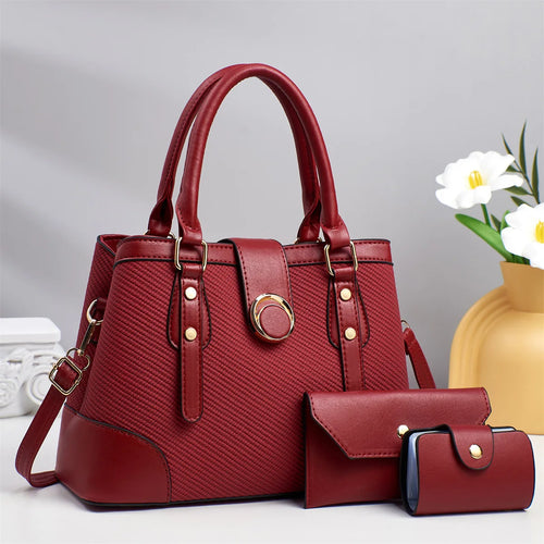 شنطة صغيرة عملية للنساء - wholesale New Designer Ladies Three-Piec